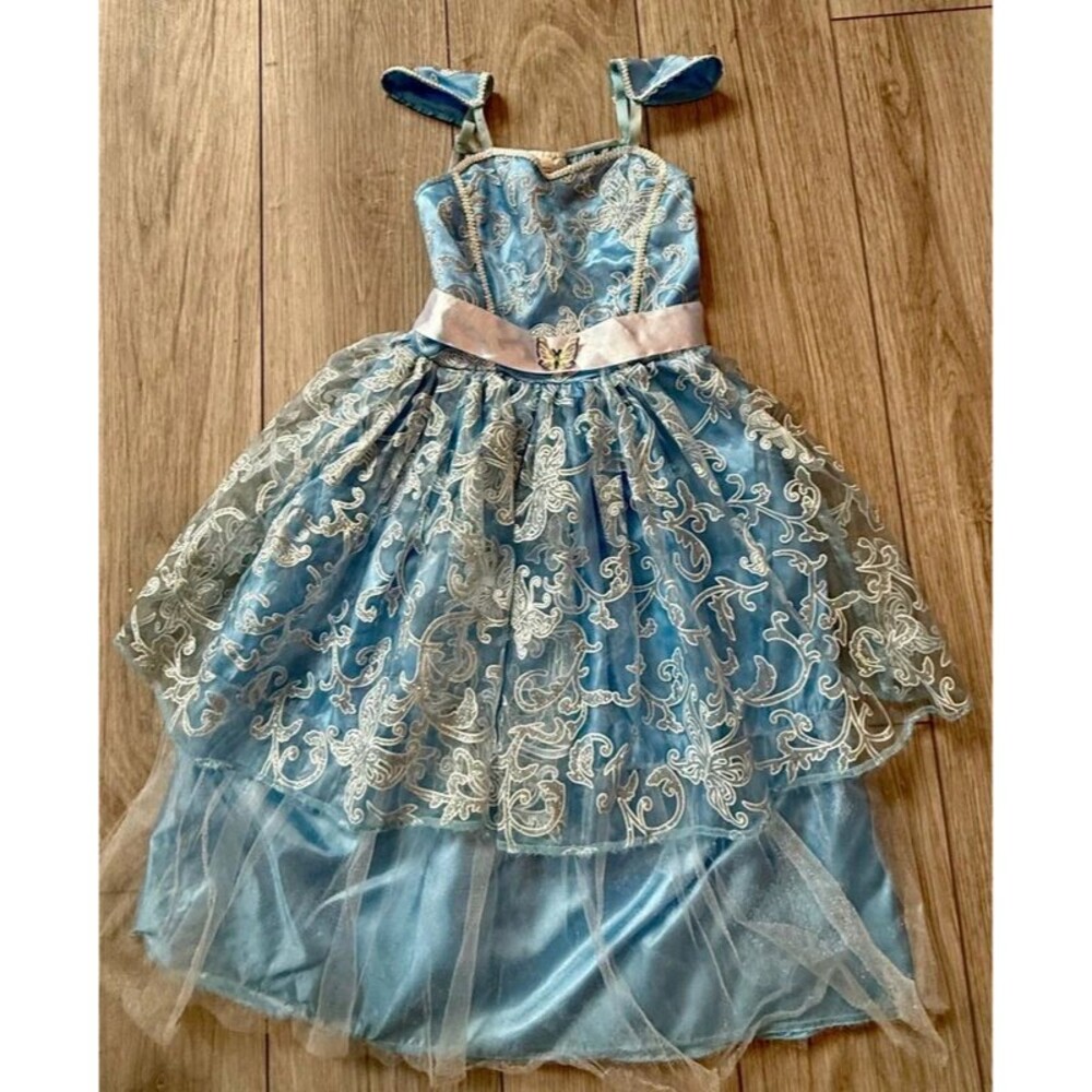 Teetot & Co. Blue Cinderella Princess Dress Up Gown - Ages 3+